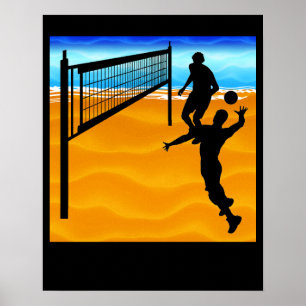 VOLLEYBALL 2015-MALLAR POSTER