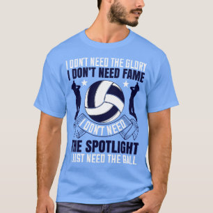 Volleyball A Bra som en Servitör T Shirt