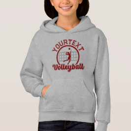 Volleyball ADD NAMN Spike Boll Attackteam Sports T Shirt
