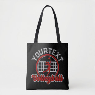 Volleyball ADD NAMN Spike Boll Attackteam Sports Tygkasse