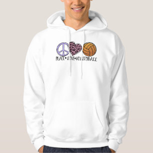 Volleyball Älskare roligt - Kärlek Volleyball - fr Hoodie