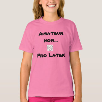 Volleyball - Amateur Now...Pro Senare! - Anpassad T-shirt