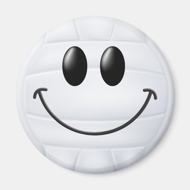 Volleyball Ansikte.png Magnet (Framsidan)