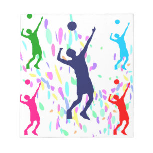 VOLLEYBALL ANTECKNINGSBLOCK