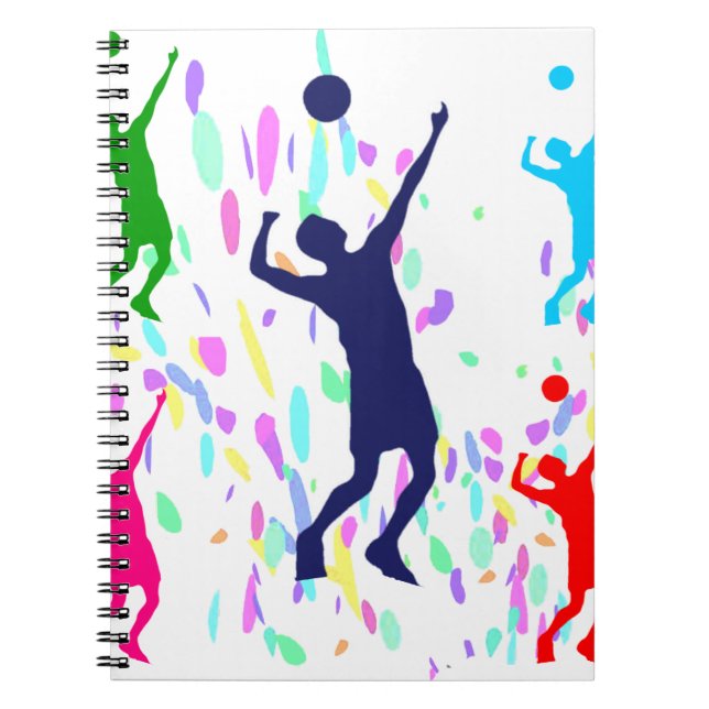 VOLLEYBALL ANTECKNINGSBOK (Framsidan)