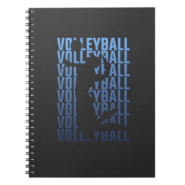 Volleyball Anteckningsbok (Framsidan)