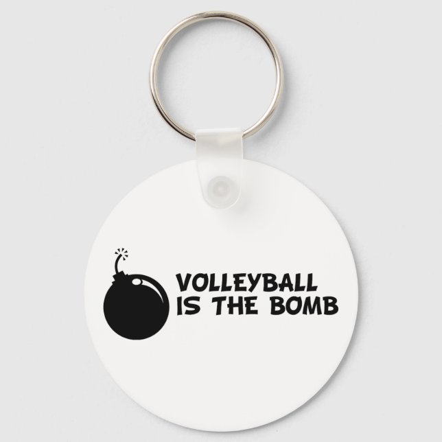 Volleyball är Bomb Nyckelring (Framsida)
