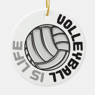 Volleyball är Life Julgransprydnad Keramik