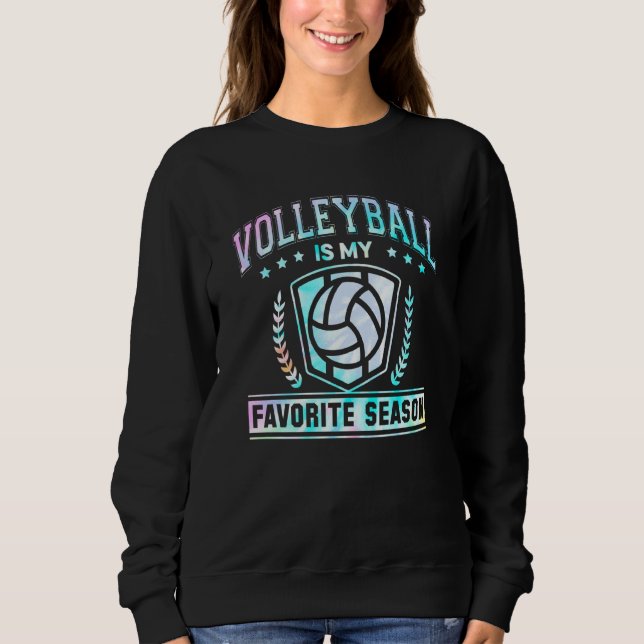 Volleyball är min favoritsäsong. t shirt (Framsida)