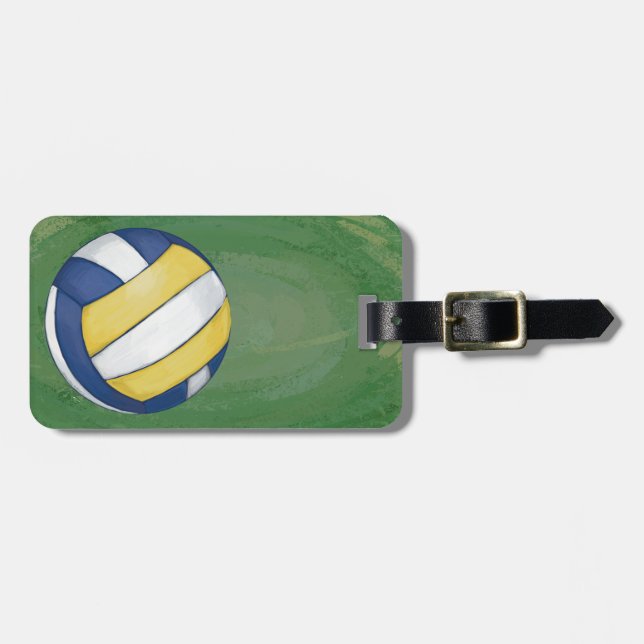 Volleyball Bagagebricka (Horisontell Framsida)