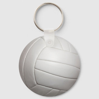 Volleyball Basic Button Keychain Nyckelring