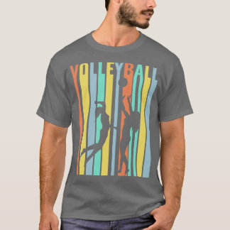 Volleyball Beachvolleyball Retro 1 T Shirt
