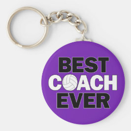 Volleyball BEST COACH VARJE Anpassningsbar Team Fä Nyckelring