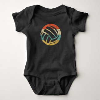 Volleyball Boll Icon Retro Volleyball T Shirt
