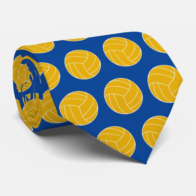 Volleyball Boll Mönster Tie Slips (Rullad)