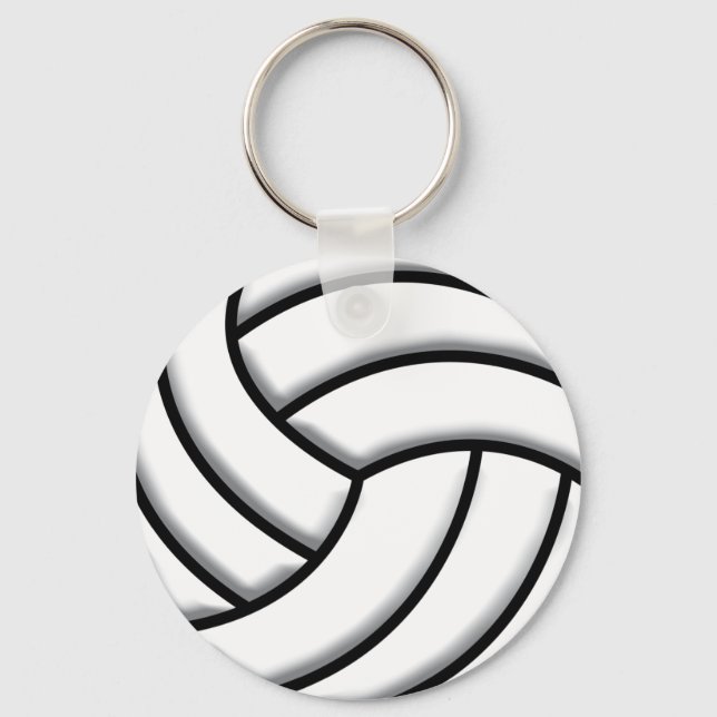 Volleyball Boll Nyckelring (Framsida)