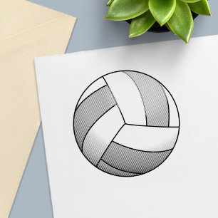 Volleyball Boll Självfärgande Stämpel
