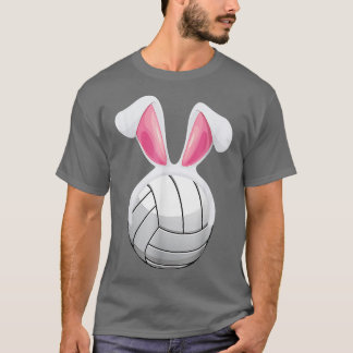 Volleyball Bunny Påskägg Funny Påsk Day Boys T Shirt