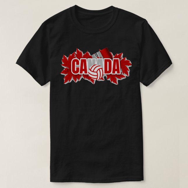 VOLLEYBALL CANADA Classic TShirt T Shirt (Design framsida)
