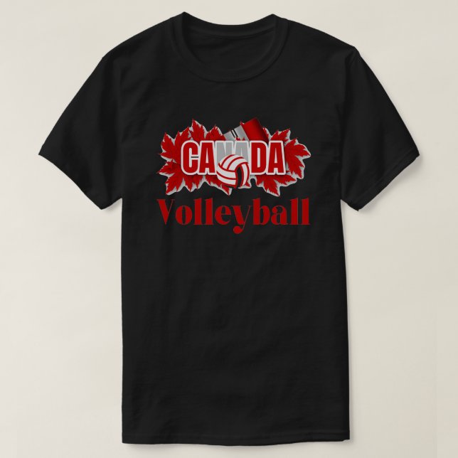 VOLLEYBALL CANADA T SHIRT (Design framsida)