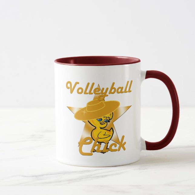 Volleyball-Chick nr 10 Mugg (Höger)