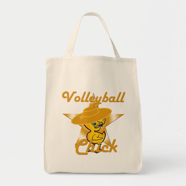 Volleyball-Chick nr 10 Tygkasse (Framsidan)