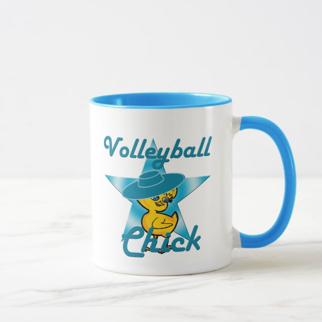 Volleyball-Chick nr 7 Mugg (Höger)