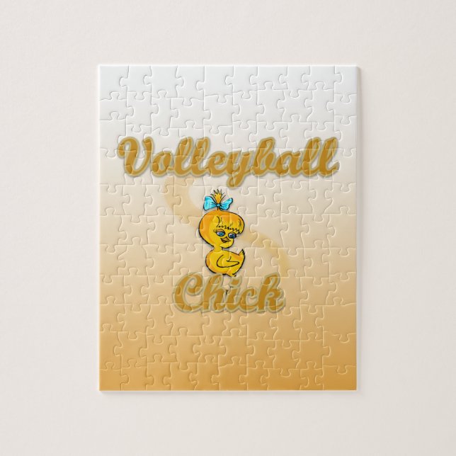 Volleyball Chick Pussel (Vertikal)