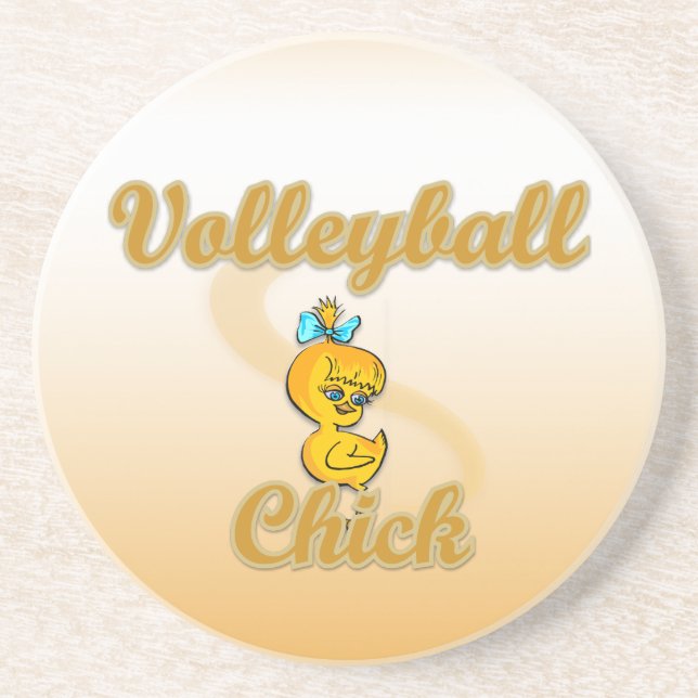 Volleyball Chick Underlägg (Framsidan)