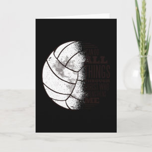 Volleyball christ kort