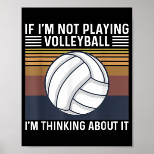 Volleyball-citat för en Volleyball Player Poster