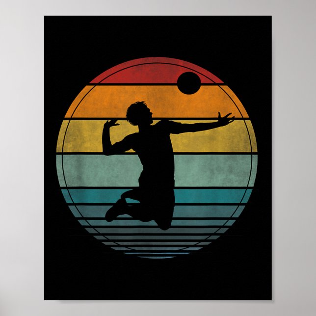 Volleyball Clothing Manar Beach Volleyball Poster (Framsidan)