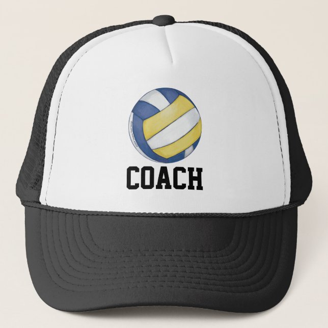 Volleyball Coach Hat Keps (Framsida)