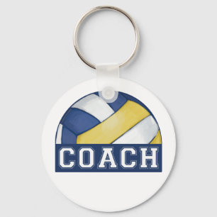 Volleyball Coach Nyckelring