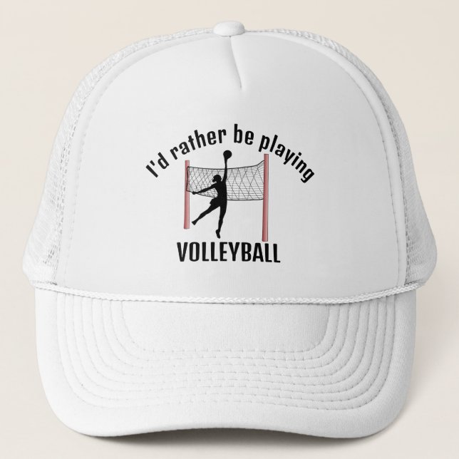 Volleyball Design Hat Keps (Framsida)