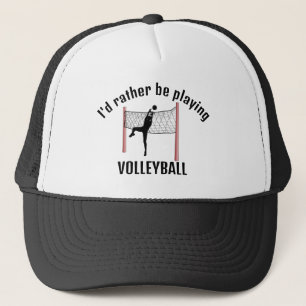 Volleyball Design Hat Keps