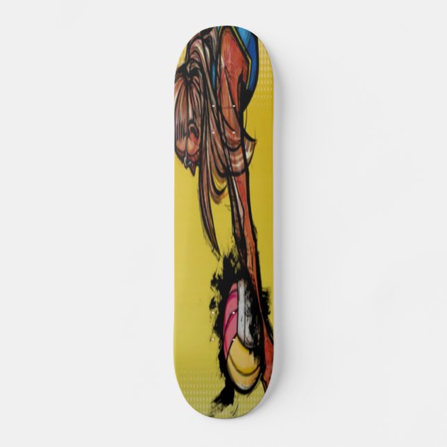 Volleyball DIGG Skateboard Bräda 20,5 Cm (Framsida)