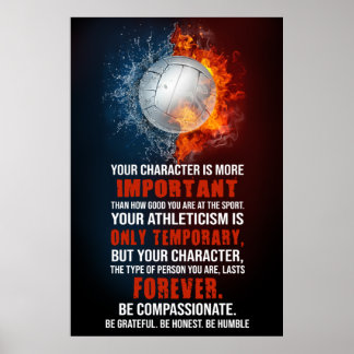 volleyball din karaktär är viktigare poster