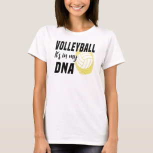 Volleyball DNA Volleyball Player Kärlek Boll T Shirt