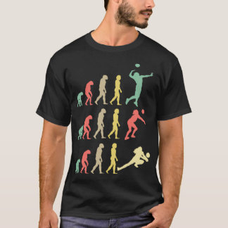 Volleyball evolution 7 t shirt