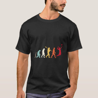 Volleyball Evolution Volleyball-spelare T Shirt