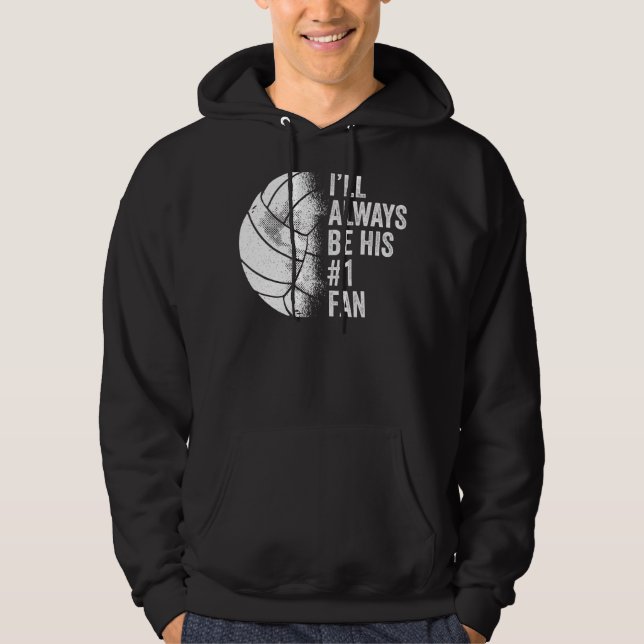 Volleyball Fläkt Hoodie (Framsida)