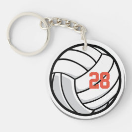 Volleyball Fläkt Klubb White Black Orange Sports T