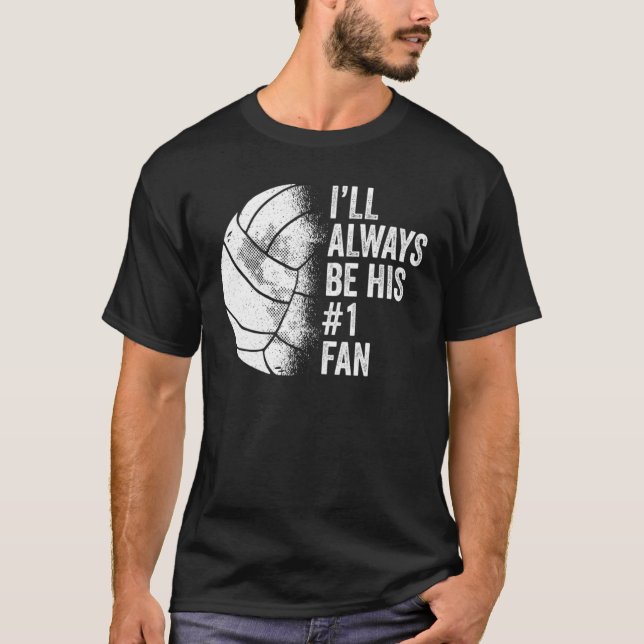 Volleyball Fläkt T Shirt (Framsida)