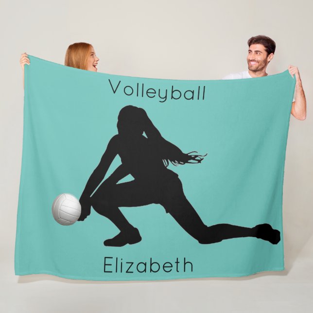 Volleyball Fleece Blanket (På plats)