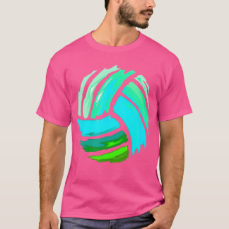 Volleyball för ns och Vuxnor T Shirt