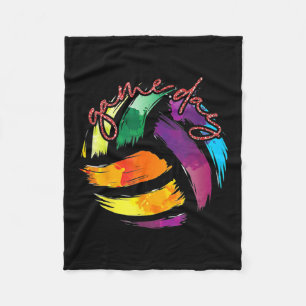 Volleyball Game-dagen är gåvor till Volleyball Äls Fleecefilt