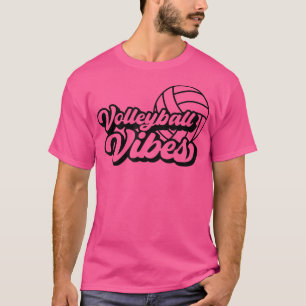 Volleyball Game Day Vibes Volleyball Mamma Mammor T Shirt
