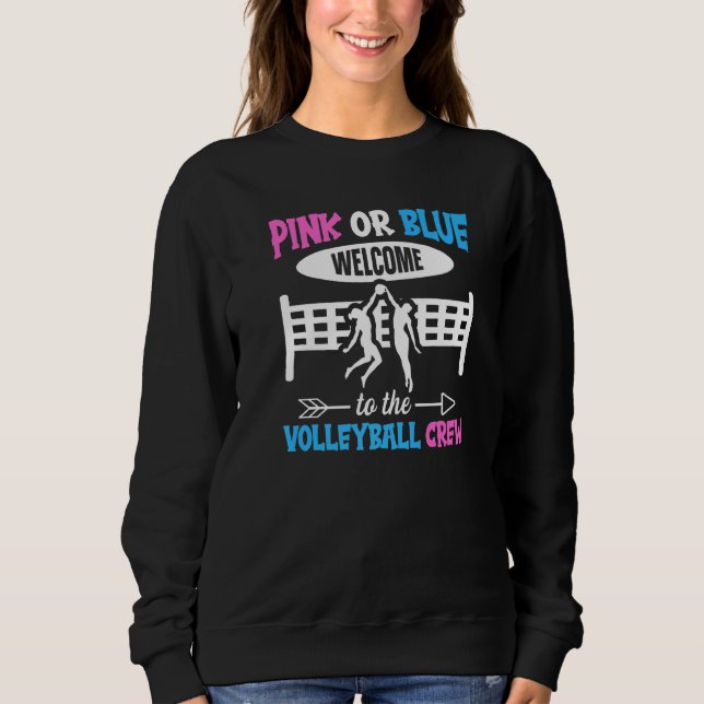 Volleyball Gender Reveal for a Volleyball T Shirt (Framsida)
