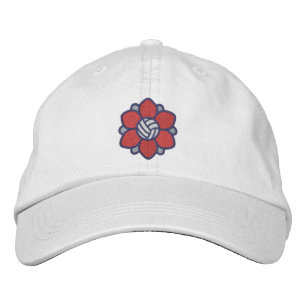 Volleyball Girl Cap Broderad Keps